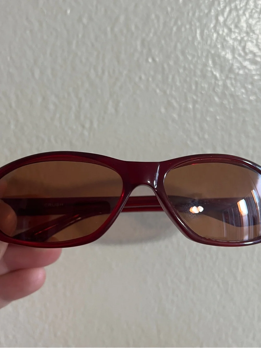 Spotters Australia Sunglasses Model Crush Burgundy